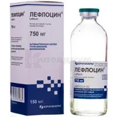 Лефлоцин® раствор для инфузий 5 мг/мл бутылка стеклянная 150 мл  №1