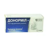 Донормил таблетки шипучие 15 мг туба  №10