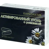 КАРБОАКТИВ™ "ДОКТОР ВОЗНЮК" капсулы 0,3 г "Ромашка"  №20