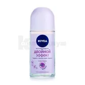 ДЕЗОДОРАНТ-АНТИПЕРСПИРАНТ ДЛЯ ЖЕНЩИН NIVEA "ДВОЙНОЙ ЭФФЕКТ" VIOLET SENSES шариковый 50 мл  №1