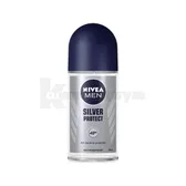 ДЕЗОДОРАНТ-АНТИПЕРСПИРАНТ NIVEA for men SILVER "СЕРЕБРЯНАЯ ЗАЩИТА" шариковый 50 мл  №1