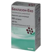 Беклазон-Эко аэрозоль для ингаляций 250 мкг/доза баллончик 200 доз с ингаляционным устройством  №1
