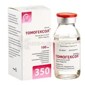 Томогексол® раствор для инъекций 350 мг йода/мл флакон 100 мл  №1