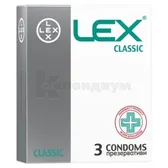 ПРЕЗЕРВАТИВЫ ЛАТЕКСНЫЕ В СИЛИКОНОВОЙ СМАЗКЕ LEX классические  №3