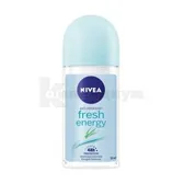ДЕЗОДОРАНТ-АНТИПЕРСПИРАНТ NIVEA "ОСВЕЖАЮЩАЯ ЭНЕРГИЯ" шариковый 50 мл  №1