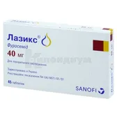 Лазикс® таблетки 40 мг стрип  №45