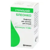 Блеонко лиофилизат для раствора для инъекций 15 МЕ флакон  №1