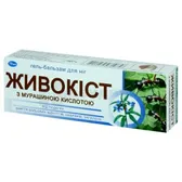 ГЕЛЬ-БАЛЬЗАМ КОСМЕТИЧЕСКИЙ ДЛЯ НОГ "ЖИВОКОСТ" С МУРАВЬИНОЙ КИСЛОТОЙ 75 мл  №1