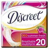 ПРОКЛАДКИ ГИГИЕНИЧЕСКИЕ ЕЖЕДНЕВНЫЕ DISCREET DEO Summer Fresh  №20
