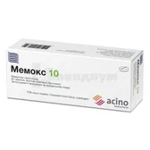 Мемокс 10 таблетки, покрытые пленочной оболочкой 10 мг блистер в пачке  №60