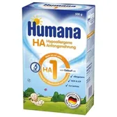 ХУМАНА HA 1 СМЕСЬ ГИПОАЛЛЕРГЕННАЯ С LC PUFA СУХАЯ ДЕТСКАЯ НАЧАЛЬНАЯ ДЛЯ ДЕТЕЙ С РОЖДЕНИЯ ДО 6 МЕСЯЦЕВ 500 г  №1