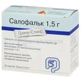 Салофальк гранулы гастрорезистентные пролонгированные 1,5 г пакетик "Грану-Стикс"  №35