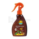 МАСЛО ДЛЯ ЗАГАРА серии "SUN ENERGY" SPF-6 дозатор 200 мл "Ши" Африканская танзания  №1