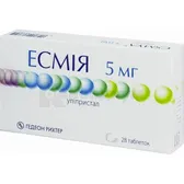 Эсмия таблетки 5 мг блистер  №28