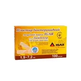 ПЛАСТЫРЬ БАКТЕРИЦИДНЫЙ торговой марки IGAR тип ЛАЙТПОР (на основе спанлейс) 1,9 см х 7,2 см  №1