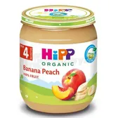 ПЮРЕ ФРУКТОВОЕ "ЯБЛОКИ С ПЕРСИКАМИ И БАНАНАМИ" HIPP 125 г с 4 месяцев  №1