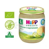 ПЮРЕ ОВОЩНОЕ "КАБАЧОК С КАРТОФЕЛЕМ" HIPP 125 г с 4 месяцев  №1