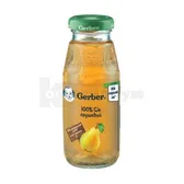 СОК ГРУШЕВЫЙ ТМ "GERBER" ВОССТАНОВЛЕННЫЙ, ОСВЕТЛЕННЫЙ, ПАСТЕРИЗОВАННЫЙ пастеризованное, витаминизированное 175 мл с 4 месяцев  №1