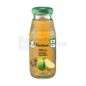 СОК ЯБЛОЧНО-ГРУШЕВЫЙ ТМ "GERBER" ВОССТАНОВЛЕННЫЙ, ОСВЕТЛЕННЫЙ, ПАСТЕРИЗОВАННЫЙ витаминизированный 175 мл с 4 месяцев  №1