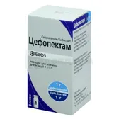 Цефопектам порошок для раствора для инъекций 1 г + 1 г флакон  №1