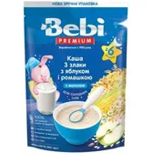 КАША СУХАЯ МОЛОЧНАЯ "КАША ДЛЯ СЛАДКИХ СНОВ-3 ЗЛАКА С ЯБЛОКАМИ И РОМАШКОЙ ОБОГАЩЕННАЯ ПРЕБИОТИКАМИ" тм "BEBI PREMIUM" 200 г  №1