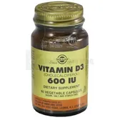 Витамин D3 600 МЕ капсулы флакон  №60