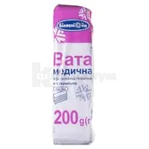Вата медицинская гигроскопическая гигиеническая нестерильная зиг-заг 200 г тм "Белоснежка"  №1