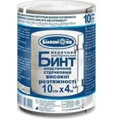 Бинт медицинский эластичный ленточный высокой растяжимости 10 см х 4 м тм "Белоснежка"  №1