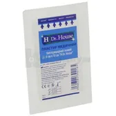 ПЛАСТЫРЬ МЕДИЦИНСКИЙ БАКТЕРИЦИДНЫЙ "H Dr. House" 6 см х 10 см тканый  №1