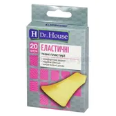 ПЛАСТЫРЬ МЕДИЦИНСКИЙ БАКТЕРИЦИДНЫЙ "H Dr. House" 2,3 см х 7,2 см тканый Elastic  №20