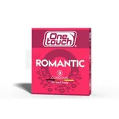 ПРЕЗЕРВАТИВЫ ONE TOUCH В СИЛИКОНОВОЙ СМАЗКЕ С НАКОПИТЕЛЕМ romantic, с ароматиз. смазкой  №3