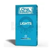 ПРЕЗЕРВАТИВЫ ONE TOUCH В СИЛИКОНОВОЙ СМАЗКЕ С НАКОПИТЕЛЕМ lights, особо тонкие  №12