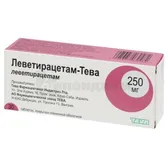 Леветирацетам-Тева таблетки, покрытые пленочной оболочкой 250 мг блистер  №30