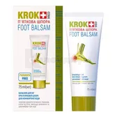 KROK MED ПЯТОЧНАЯ ШПОРА БАЛЬЗАМ ДЛЯ НОГ ПРИ ПЯТОЧНОЙ ШПОРЕ ДЛЯ КОМФОРТНОЙ ХОДЬБЫ 75 мл  №1