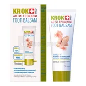 KROK MED АНТИТРЕЩИНЫ БАЛЬЗАМ ДЛЯ НОГ ЗАЖИВЛЯЮЩИЙ, РЕГЕНЕРИРУЮЩИЙ С ПРОТИВОГРИБКОВЫМ ЭФФЕКТОМ 75 мл  №1