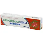 Метронидазол Дента гель для десен туба 20 г в картонной коробке  №1