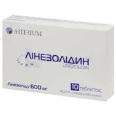 Линезолидин таблетки, покрытые пленочной оболочкой 600 мг блистер  №10