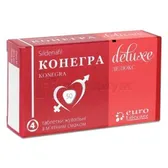 Конегра Делюкс таблетки жевательные 50 мг блистер в коробке  №4