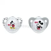 СОСКА-ПУСТЫШКА NUK ОРТОДОНТАЛЬНАЯ TRENDLINE "DISNEY MICKEY" СИЛИКОНОВАЯ размер 2  №1