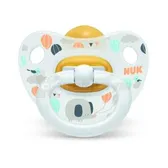 СОСКА-ПУСТЫШКА NUK ОРТОДОНТАЛЬНАЯ CLASSIC HAPPY KIDS ЛАТЕКСНАЯ размер 2  №1
