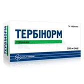 Тербинорм таблетки 250 мг блистер  №14