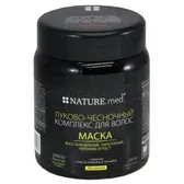 МАСКА КОСМЕТИЧЕСКАЯ "NATURE.MED ЛУКОВО-ЧЕСНОЧНЫЙ КОМПЛЕКС ДЛЯ ВОЛОС" 250 мл  №1