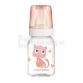БУТЫЛКА С РИСУНКОМ "CANPOL BEBIES" (BPA FREE) коллекция "ВЕСЕЛЫЕ ЗВЕРЯТА" 11/851 120 мл  №1