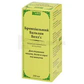 Бронхиальный бальзам белл'с раствор для перорального применения бутылка 200 мл в коробке  №1