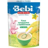 КАША СУХАЯ БЕЗМОЛОЧНАЯ БЫСТРОРАСТВОРИМАЯ "КУКУРУЗНАЯ НИЗКОАЛЛЕРГЕННАЯ, ОБОГАЩЕННАЯ ПРЕБИОТИКАМИ" BEBI PREMIUM 200 г  №1