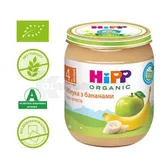 ПЮРЕ ФРУКТОВОЕ "ЯБЛОКИ С БАНАНАМИ" HIPP 125 г с 4 месяцев  №1