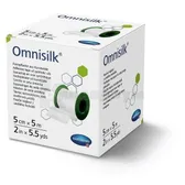 Пластырь фиксирующий из искусственного шелка Omnisilk® 5 см х 5 м  №1
