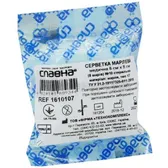 САЛФЕТКА МАРЛЕВАЯ МЕДИЦИНСКАЯ "СЛАВНА®" СТЕРИЛЬНАЯ 5 см х 5 см (8-слоев) тип 17  №10