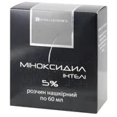 Миноксидил Интели раствор накожный 5 % флакон 60 мл  №1