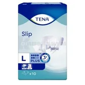 ПОДГУЗНИКИ ДЛЯ ВЗРОСЛЫХ TENA SLIP PLUS LARGE  №10